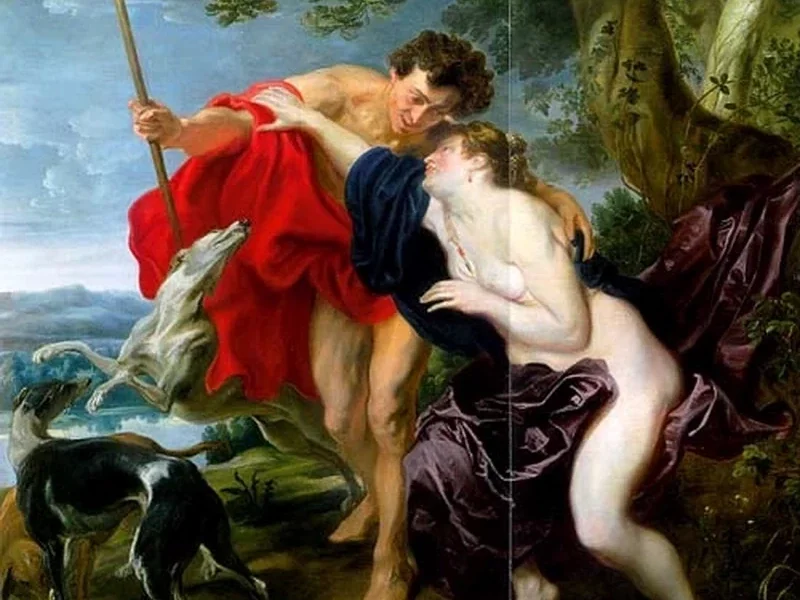 1599-Antoon van Dyck - Venere cerca di impedire ad Adone di andare a caccia - Collezione Cool, Doughty House